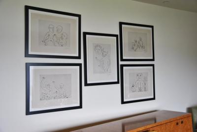 Alexander Calder Alexander Calder Santa Claus E E Cummings Portfolio of Prints and Prose 1974