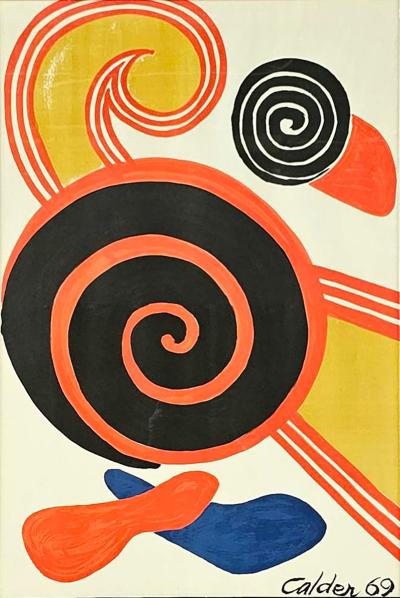 Alexander Calder Alexander Calder Spirals Lithograph 1969