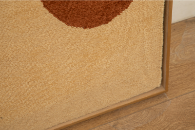 Alexander Calder Framed Hand Knotted Wool Wall Tapestry After Alexander Calder