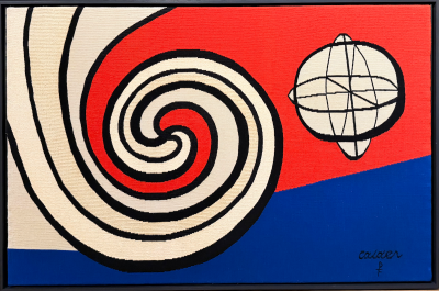 Alexander Calder Le Sphere et Les Spirales