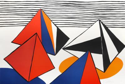 Alexander Calder Les Pyramides Grandes