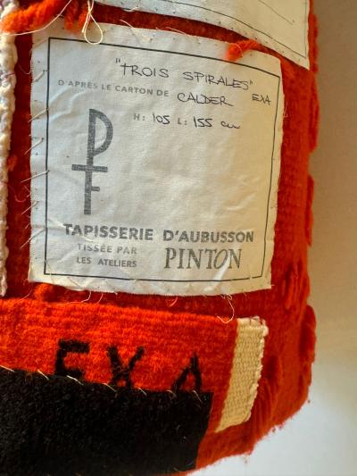 Alexander Calder Trois spirales