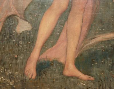 Alexander Demetrius Goltz An Art Nouveau Painting by Alexander Goltz Fruhling 