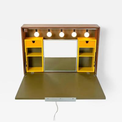 Alexander Girard Alexander Girard George Nelson Inc Wall Mounted Vanity Model 1030