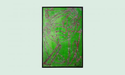 Alexander Gore Large Abstract Oil Painting Alexander Gore