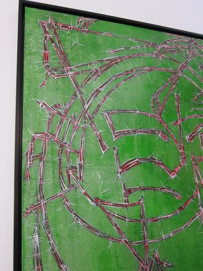 Alexander Gore Large Abstract Oil Painting Alexander Gore