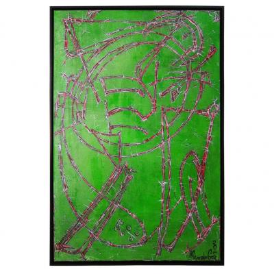 Alexander Gore Large Abstract Oil Painting Alexander Gore