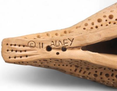 Alexander Ney Modern Terracotta Bird 