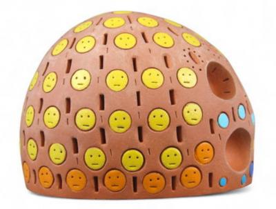 Alexander Ney Perforated Colored Head 