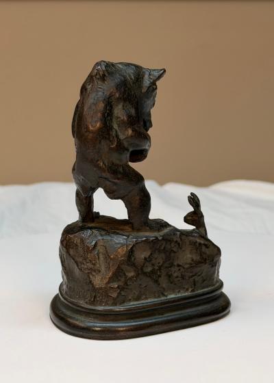 Alexander Phimister Proctor Cub Rabbit Bronze by Alexander Phimister Proctor 1894 copyright 1895