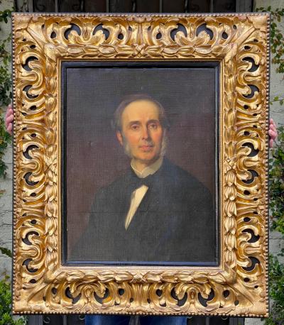 Alexandre Cabanel 19th C Alexandre Cabanel Museum Quality Portrait Oil Painting