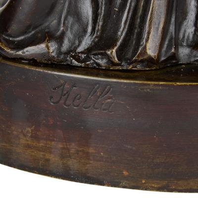 Alexandre Etienne Stella Four Neoclassical Bronze Figures of the Seasons by tienne A Stella