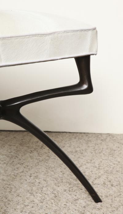 Alexandre Log Atlante Sculptural Bronze Bench by Alexandre Log 