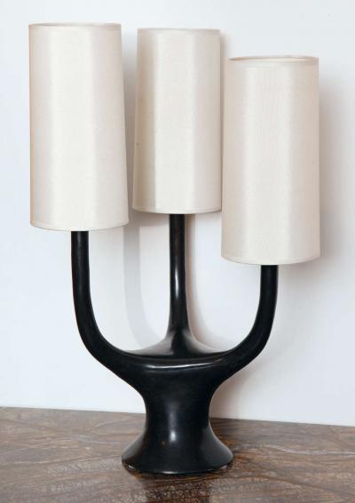 Alexandre Log Triade Bronze Table Lamp by Alexandre Log 