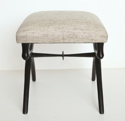 Alexandre Loge Pair of Sculptural Atlante Benches By Alexandre Log 