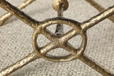Alexandre Loge Xanto Bronze Benches by Alexandre Log 