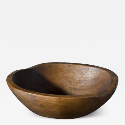 Alexandre Noll Alexandre Noll sculpted wood bowl