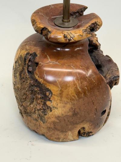 Alexandre Noll Pair of French Modern Craftsman Table Lamps in the Style Alexandre Noll