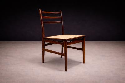 Alexandre Rapoport Chair in Rosewood Cane Alexandre Rapoport 1960s