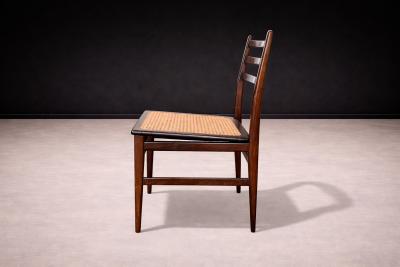 Alexandre Rapoport Chair in Rosewood Cane Alexandre Rapoport 1960s