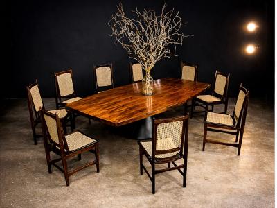 Alexandre Rapoport Set of Ten Brazilian Mid Century Dining Chairs by Alexandre Rapoport 1960s