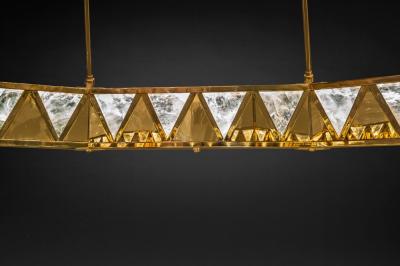 Alexandre Vossion DIADEM Rock Crystal Chandelier