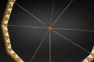 Alexandre Vossion DIADEM Rock Crystal Chandelier