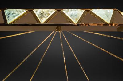 Alexandre Vossion DIADEM Rock Crystal Chandelier