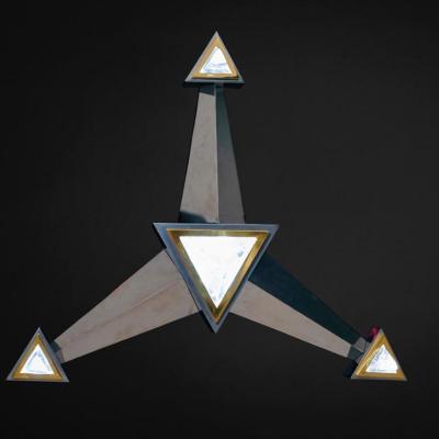 Alexandre Vossion FUJI Rock Crystal chandelier