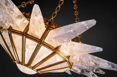 Alexandre Vossion Rock Crystal Chandelier Dream Model By Alexandre VOSSION PARIS