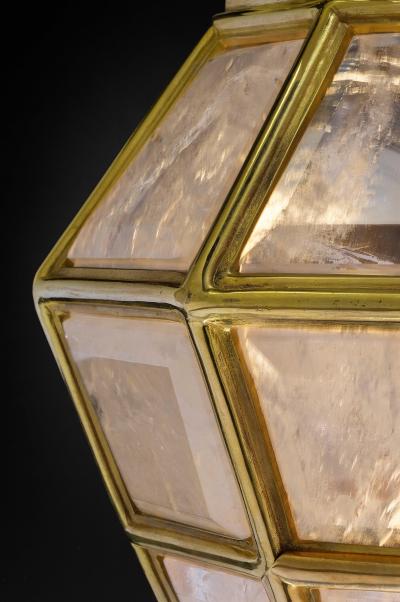 Alexandre Vossion Rock Crystal Lantern Lighting By Alexandre VOSSION PARIS