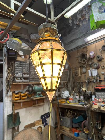 Alexandre Vossion Rock Crystal Lantern Lighting By Alexandre VOSSION PARIS