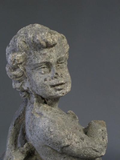 Alexandre variste Fragonard Late 19th Century French Belle poque Romantic Garden Sculpture