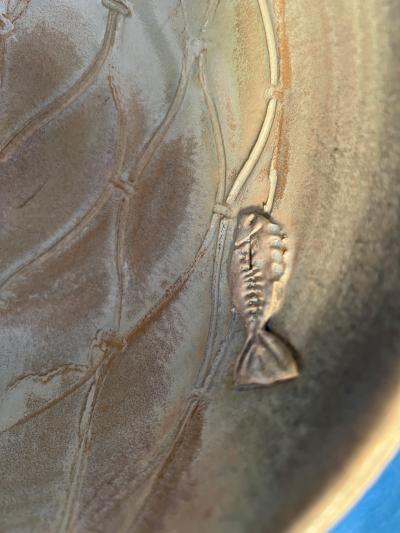Alexis Kostanda Alexis Kostanda art pottery bowl Madoura Studio Vallauris