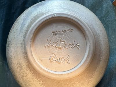 Alexis Kostanda Alexis Kostanda art pottery bowl Madoura Studio Vallauris