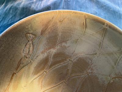 Alexis Kostanda Alexis Kostanda art pottery bowl Madoura Studio Vallauris