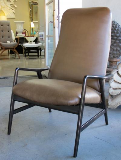 Alf Svensson A Danish Modern Alf Svensson for Fritz Hansen Reclining Lounge Chair