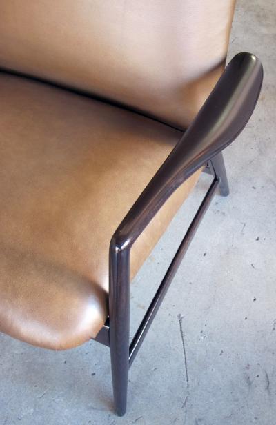 Alf Svensson A Danish Modern Alf Svensson for Fritz Hansen Reclining Lounge Chair