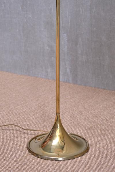 Alf Svensson Alf Svensson Yngve Sandstr m G 025 Brass Floor Lamp Bergboms Sweden 1960s