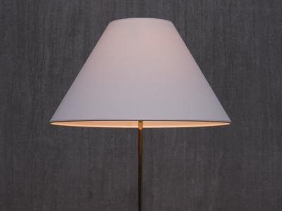 Alf Svensson Alf Svensson Yngve Sandstr m G 025 Brass Floor Lamp Bergboms Sweden 1960s