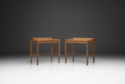 Alf Svensson Pair of Alf Svensson Caballero Tables for Tingstr ms Sweden ca 1950s