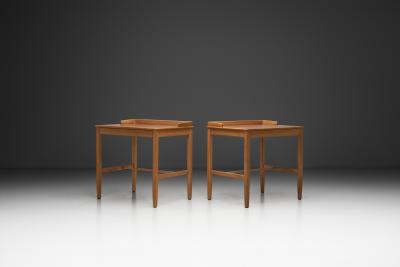 Alf Svensson Pair of Alf Svensson Caballero Tables for Tingstr ms Sweden ca 1950s