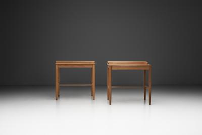 Alf Svensson Pair of Alf Svensson Caballero Tables for Tingstr ms Sweden ca 1950s