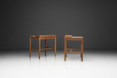 Alf Svensson Pair of Alf Svensson Caballero Tables for Tingstr ms Sweden ca 1950s
