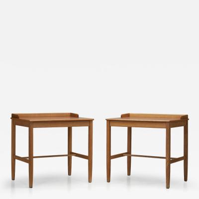 Alf Svensson Pair of Alf Svensson Caballero Tables for Tingstr ms Sweden ca 1950s