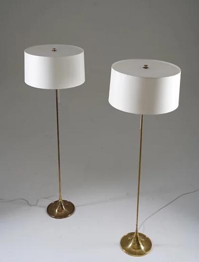 Alf Svensson Scandinavian Floor Lamps by A Svensson and Y Sandstr m for Bergboms Sweden