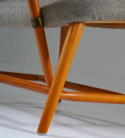 Alf Svensson Teve Chairs by Alf Svensson for Ljungs Industrier 1953