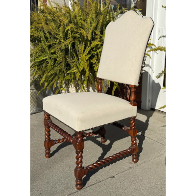 Alfonso Marina Alfonso Marina 18th C Style Twist Side Chair 1 of 2