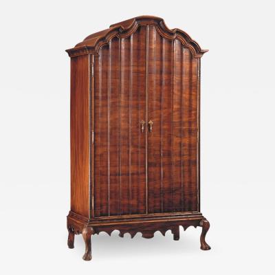 Alfonso Marina Alfonso Marina Armario Chippendale Mexicano III Burl Wood Armoire