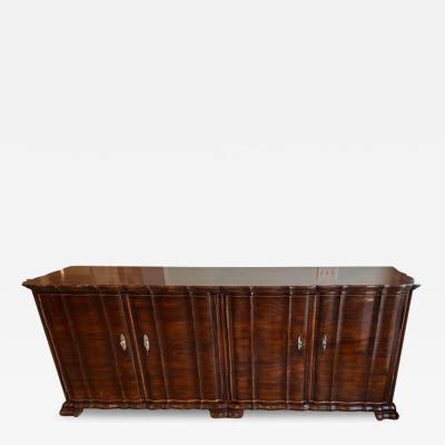 Alfonso Marina Alfonso Marina Bernal II Burlwood Sideboard Buffet Credenza